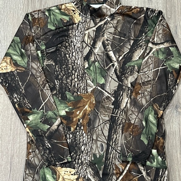 Vintage VTG M Safertec Rebound Xtra-Dri Realtree Made in USA Camo Hunting Shirt - Picture 2 of 6